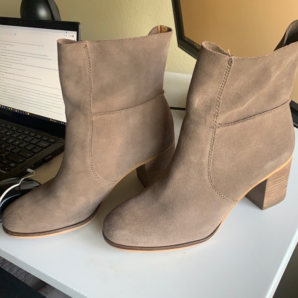 Frye suede boots